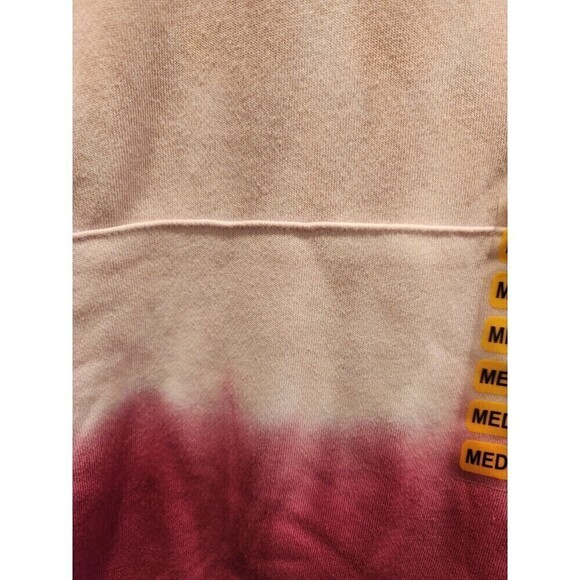 Wildfox Womens Olivia Tie-Dye Hoodie Nwt Sz M Front Hoodie Pocket Crop Relaxed - Picture 2 of 11